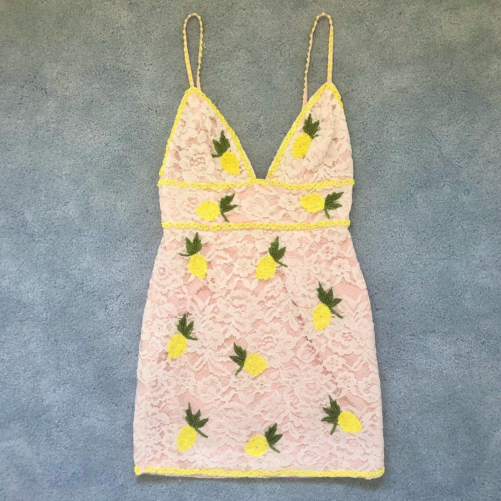 X by NBD Kelsey Embroidered Dress - Picture 5 of 7